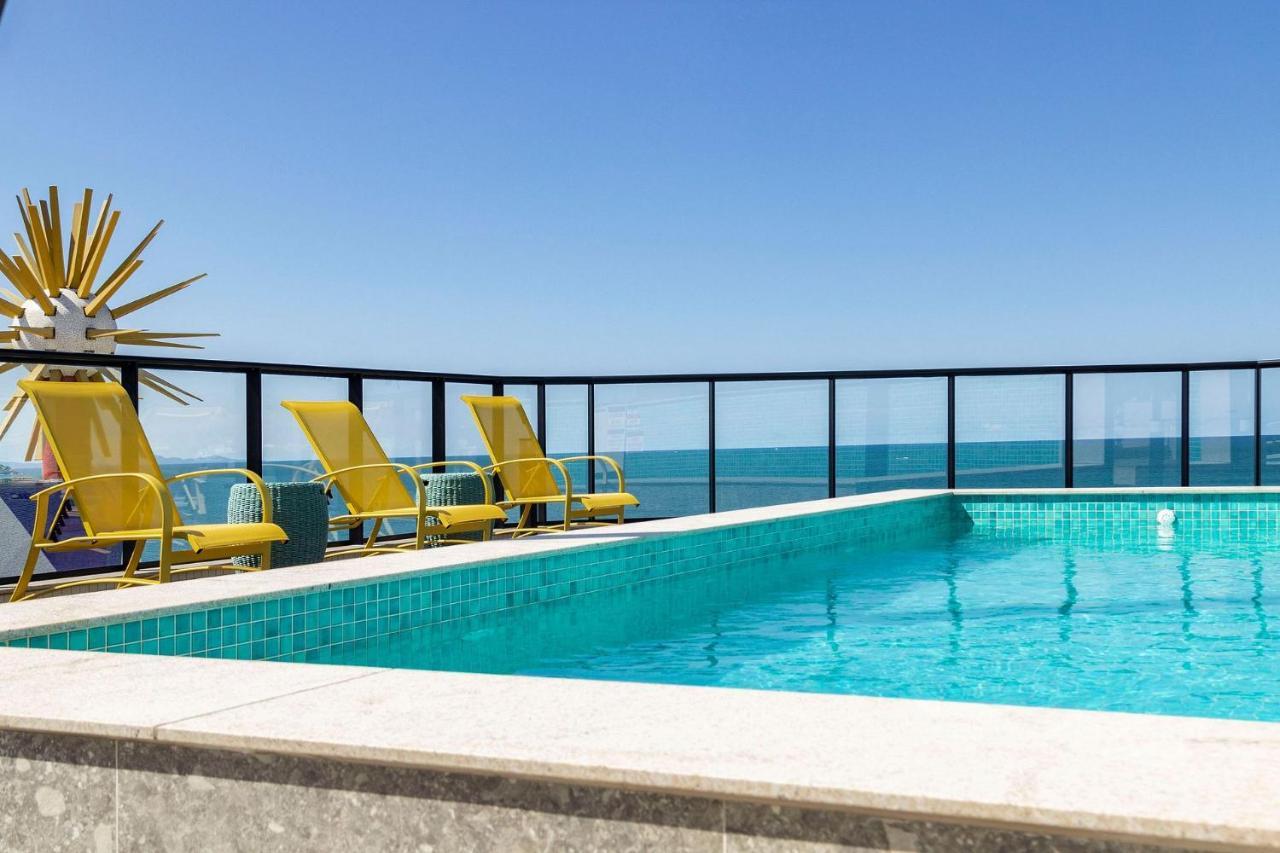 Aion Suites 205 - Lindo Apartamento Com Vista Para O Mar, A 60M Da Praia De Bombinhas, Com Piscina E Academia No Rooftop. エクステリア 写真