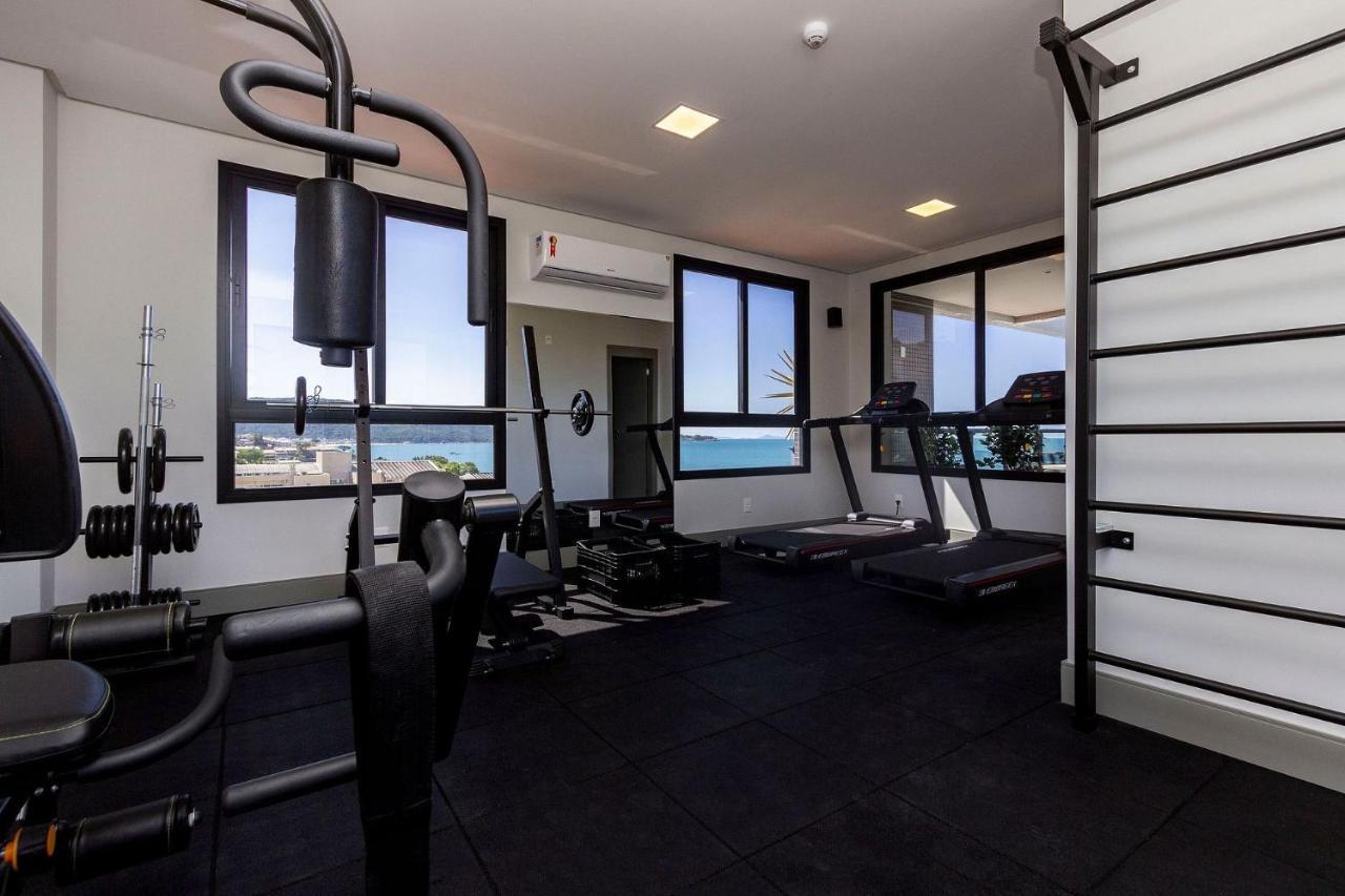 Aion Suites 205 - Lindo Apartamento Com Vista Para O Mar, A 60M Da Praia De Bombinhas, Com Piscina E Academia No Rooftop. エクステリア 写真